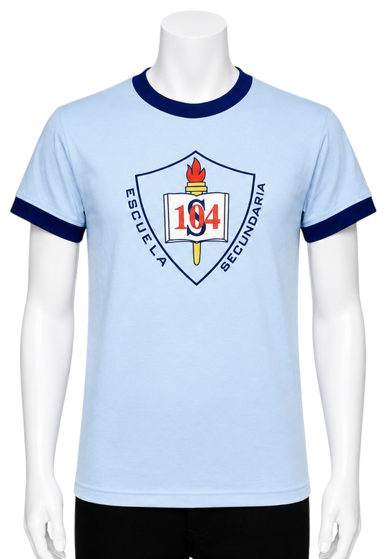Playera Secundaria N. 104