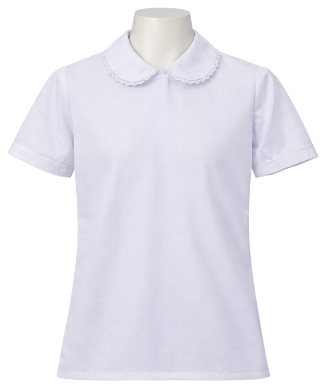 Blusa Ratón Botón Atrás Manga Corta