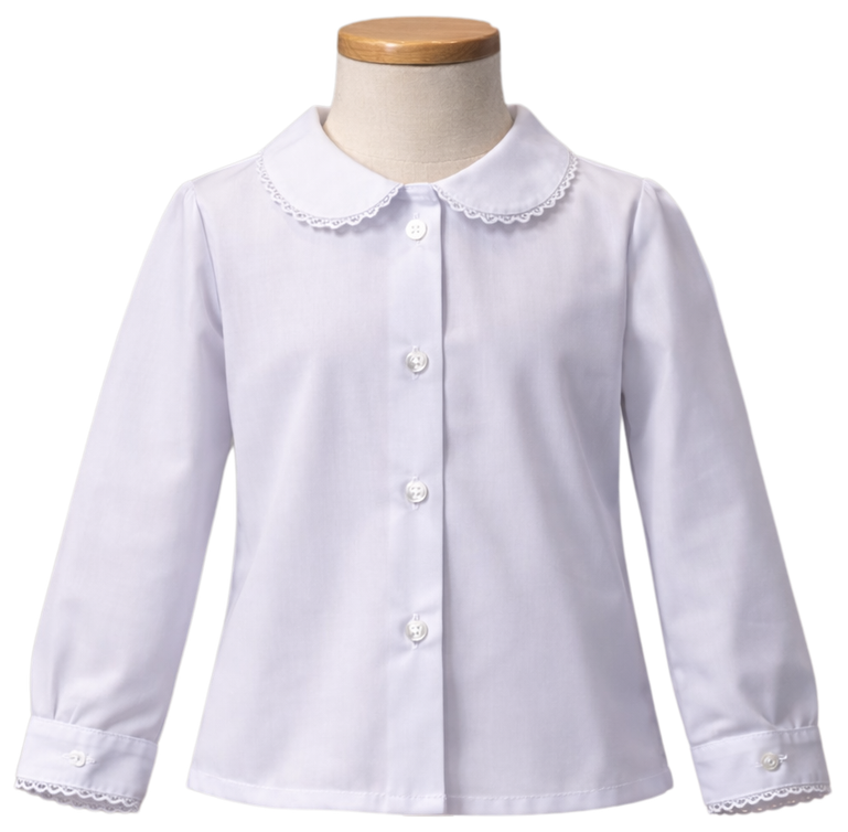 Blusa Ratón Botón Adelante Manga Larga
